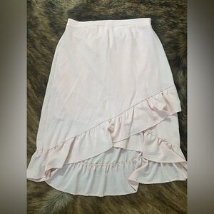 Light pink skirt